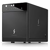 Mediasonic USB 3.2 4 Bay 3.5” SATA Hard Drive Enclosure DAS – USB 3.2 Gen 2 10Gbps Type C | USB-C (HF7-SU31C) Support 30TB HDD