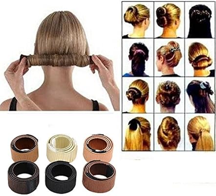 Amazon Com Wisdompark 2 Pieces Hair Styling Disk Donut Bun Maker