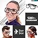 EverSport Sports Goggles Protective Basketball Glasses Safety Goggles for Adults with Adjustable Strap for Basketball Football Volleyball Hockey Rugby 1606 (Black)