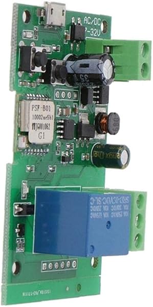 IUwnHceE Interruptor WiFi a 12V de Marcha Lenta autoblocante Mdulo de rel Remoto del Temporizador de Control para el Producto Que Smart Home Automation prctica del Padre