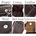 Belt Pouch Waist Bag Phone Belt Bag Wallet Purse Loop Holster Case Vintage Leather Casual Daypack Tool Pouch Waist Pack