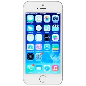 Apple iPhone 5S 16GB Factory Unlocked GSM Phone (Silver)