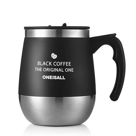 Amazon 保温マグカップ Oneisall タンブラー 450ml 専門店 真空断熱