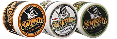 Suavecito Pomade Bundles (3 Pack, Firme, Firme Unscented, and Matte Pomade) Suavecito Pomade Bundles (3 Pack, Firme, Firme Unscented, and Matte Pomade)