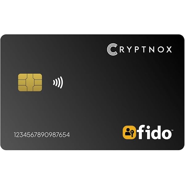 Amazon.com : Cryptnox FIDO2 Security Key, Two Factor