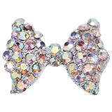 BeautyFly 10 Pieces DIY 3D Alloy AB Rhinestones Bow Tie Nail Art Tips Glitters Decorations