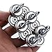 Super Strong Neodymium Magnetic Hooks, 40 lbs(18 KG) Pulling Force Rare Earth Magnet with Countersunk Hole Eyebolt for Organizing Indoor/Outdoor,Kitchen,Workshop,Home(10 Pack)