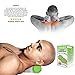 Lacrosse Balls - Foot Massage Ball, Deep Tissue Myofascial Release Massage Balls for Trigger Points, Plantar Fasciitis, Tight Muscles, Neck, Back, Yoga, Workout, Stress Relief (Green, 2 Balls)