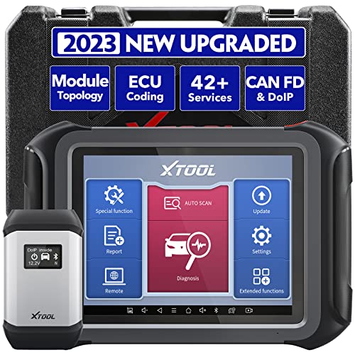 XTOOL D9 Automotive Diagnostic Tool [2023 New Upgraded], Topology Map