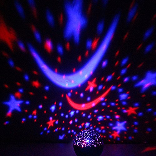 image for Star Night Light Projector Lamp, DAVICHE Baby LED 360 Degree Romantic 