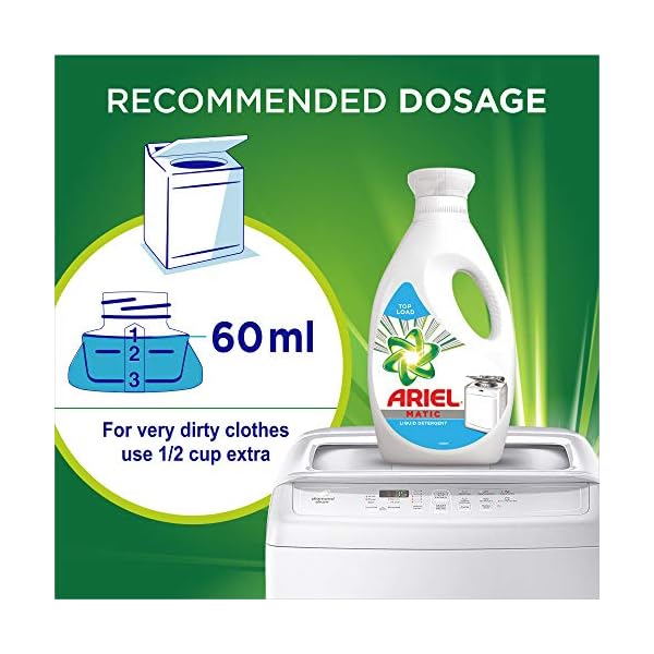 Ariel Matic Liquid Detergent, Top Load, 2 Litre OfferZone