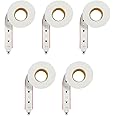 Take a Number Tickets 5 Rolls of 2 Digits for K-T Ticket Dispenser Queue Calling System 2000 Ticket Roll 00-99 White