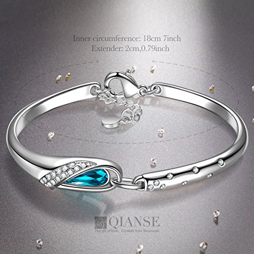 image for Gifts for women QIANSE 'Glass Slipper' gifts for mom jewelry for women