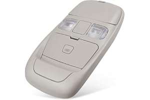 EXARRNX 55350657 Overhead Console Dome Light Storage Compatible with Dodge Ram 55350657