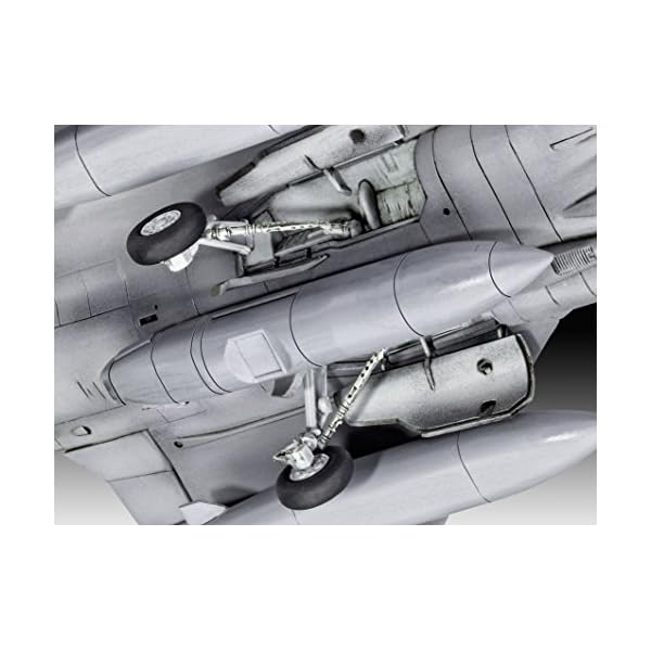 Revell Modellbausatz Flugzeug 1:72 - Saab JAS-39D Gripen TwinSeater im Maßstab 1:72, Level 3, originalgetreue… – Bild 7