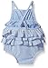 Mud Pie Baby Girls' Swimsuit One Piece, Ruffle, 12-18 Months