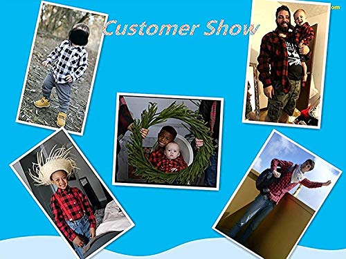 5 Button+Flannel+Cotton+Sleeves+Months