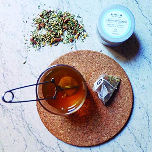 HAPPY LAB HAPPY STOMACH HERBAL TEA – 14 BIODEGRADABLE TEA BAGS.