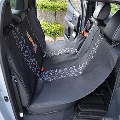 スクービー ドゥー ペットベンチハンモックシートカバー 車 Suv トラック用 100 防水保護 ダブルパッド付き 拡張可能 スプリットジッパー付き 犬 猫に優しい ベンチハンモック B07kghyr1h 7 532円