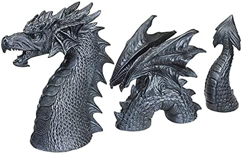 Gothic dragon statue for backyard decor, priced at $20.99.