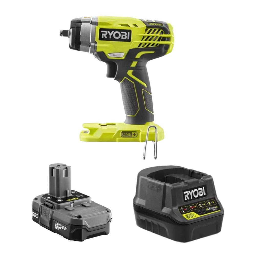 Ryobi 3/8 Impact Wrench Ryob One Hp 18v Brushless Cordless Compact
