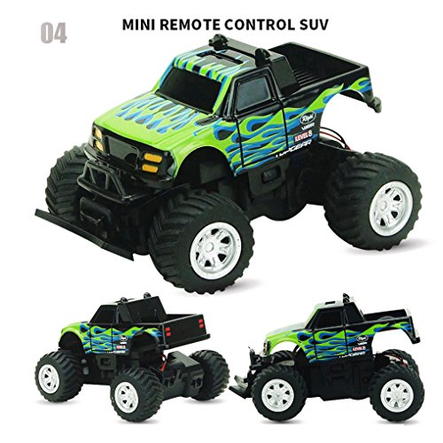 Mini Remote Control RC Crawler Car SUV 4CH Hobby Pocket Electronic Vehicle Racing High Speed 5KM/H Toy for Boy Kids Toddler