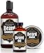 Stellar Naturals Beard Oil, Beard Balm and Beard Shampoo, 100% Natural and Organic Beard Kit for Grooming and Conditioning a Healthy Beard