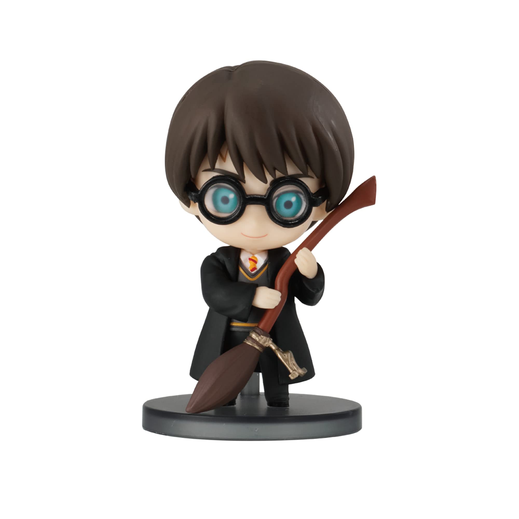 Bandai Chibi Masters Harry Potter Figure | 8cm Harry Potter Doll Holding Broom | Magical Collectables For Adults And Kids — image 1