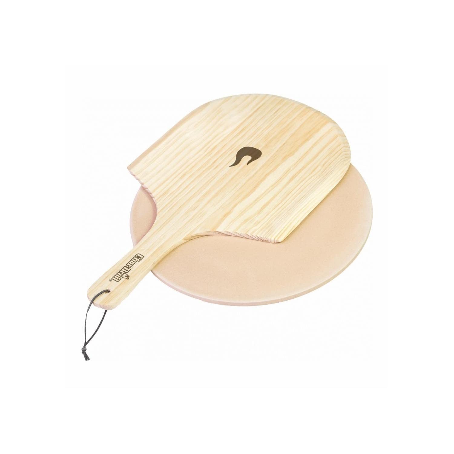 Char-Broil 140 513 - Pizza Stone Kit (Stone & Peel), 7.2x41.7x49.1 cm