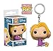 Funko Pop Keychain: Tangled - Rapunzel (Heart Strong/Dancing) Collectible Keychain