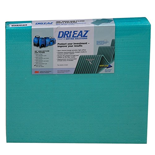 3M Filtrete (HAF) Filters for Dri-Eaz LGR 2800i & 3500i Dehumidifiers (3 PK)