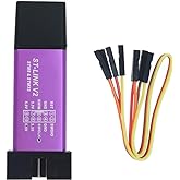 ST-Link V2 STM32 Emulator, Aideepen ST Link V2 Stm32 Programmer Unit mini STM8 STM32 Emulator Downloader M89 New (Random Color)