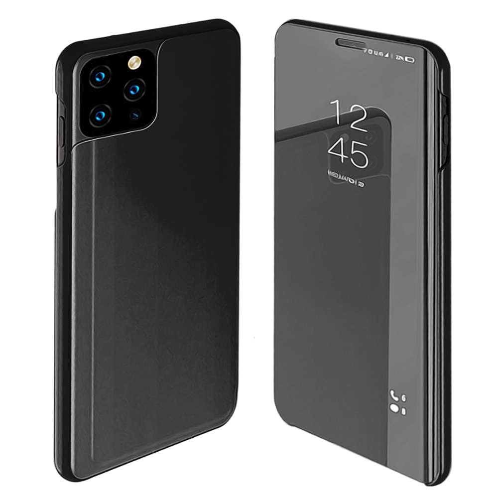 ebestStar Case Compatible with iPhone 11 Pro Apple Clear View Mirror Case Cover Black [iPhone: 144 x 71.4 x 8.1 mm, 5.8 Inch]