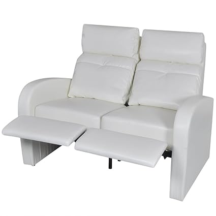 Amazon Com Festnight Artificial Leather Home Cinema Recliner