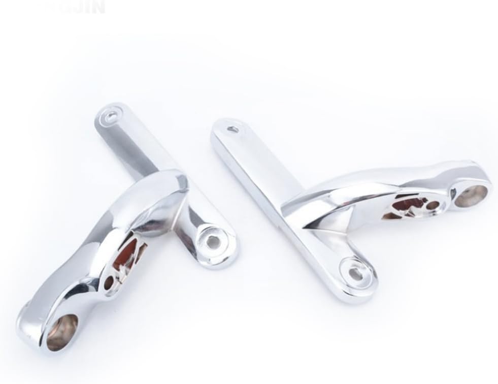 Motorcycle Harley Davidson 4.5" Led Fog Light Turn Signal Light Bracket Street Glide Parts-white