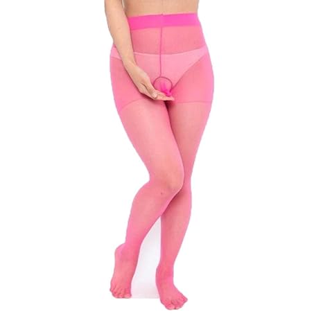VENMO Herren Footless Strumpfhose Nylon Strumpfhose Mantel Open Bodysuit Nahtlose Strumpfhose Zehenfrei Stütz Halterlose Strü
