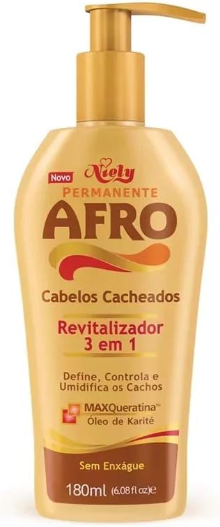 Afro niely cachos 180ml 3x1 revit. (7896000714138)