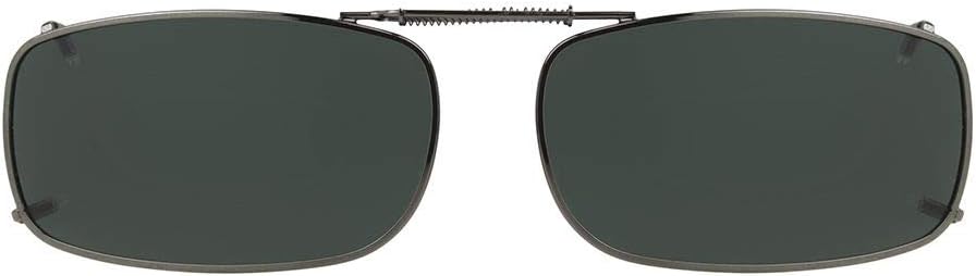 3 PACK Solar Shield Clip ON Sunglasses 50 REC 15