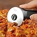 Pizza Cutter Slicer Wheel - LEMCASE Kitchen Tools and Gadgets with Stainless Steel Blade and Silicone Grips, Black