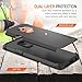 Trianium Duranium Galaxy S9 Holster Case with Rotating Belt Clip + Kickstand [Heavy Duty Protection] Premium Scratch Resistant/Shock Absorption Cushion Covers for Samsung Galaxy S9 (2018)- Black