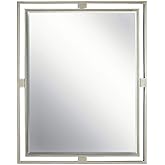 Kichler Hendrik 30" Rectangular Mirror in Brushed Nickel