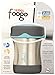 Thermos Foogo Vacuum Insulated Stainless Steel 10-Ounce Food Jar, Charcoal/Teal (B3004TS2)