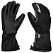 OutdoorMaster Womens' Ski Gloves - Waterproof Winter Gloves with Long Gauntlets