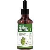 Frcola Soursop Bitters Liquid, Soursop with Sea Moss Liquid Supplement for Immune & Joint Support, Herbal Ectracts, Sugar/Gluten Free, Natural Flavor, 2 Fl Oz