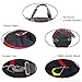 IGRU Sport Convertible Black Duffle Backpack for Active Men with Free Laundry Bag - 22 Inch