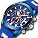 NIBOSI Watches Men's Chronograph Fashion Waterproof Quartz Wrist Watch for Men