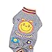 Pet Clothes,Haoricu Winter Warm Flannel Pajamas Jumpsuit Dog Coat chien Pet Clothes Clothing Small Puppy Custome Apparel (S, Gray)