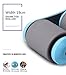 IFLYING No Noise AB Abdominal Exercise Wheel Detachable Devices for Body Fitness Strength Training Roller (Blue)