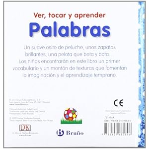 Ver, Tocar Y Aprender Palabras / See, touch and learn words (Manipulativo) (Spanish Edition)