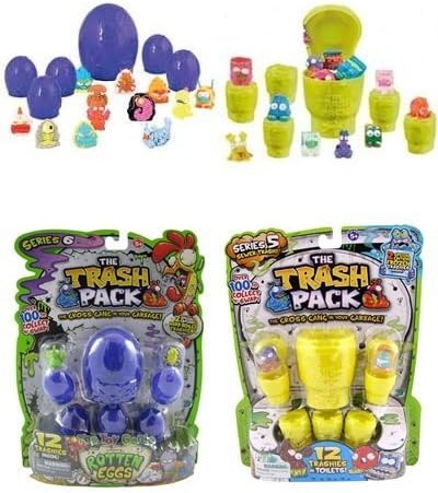 6 Rotten Eggs with 12 Trashies Pack 